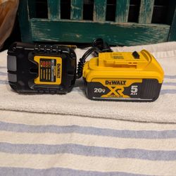 DeWalt Battery And Charger 