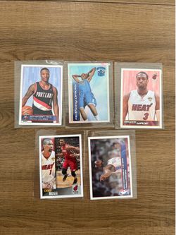 NBA Sticker Card Lot