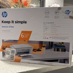 HP Deskjet 2752e Printer WIFI