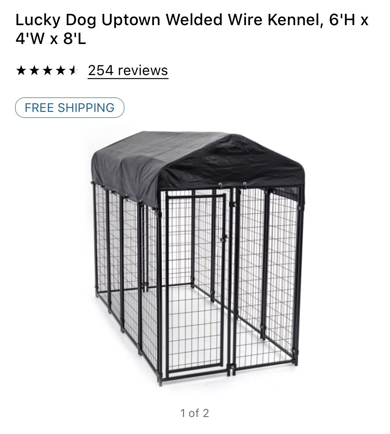 Dog cage NEW