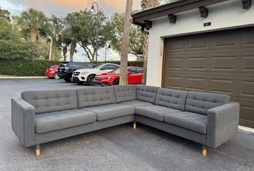Couch/Sofa Sectional - Ikea - Gray - Delivery Available 🚛
