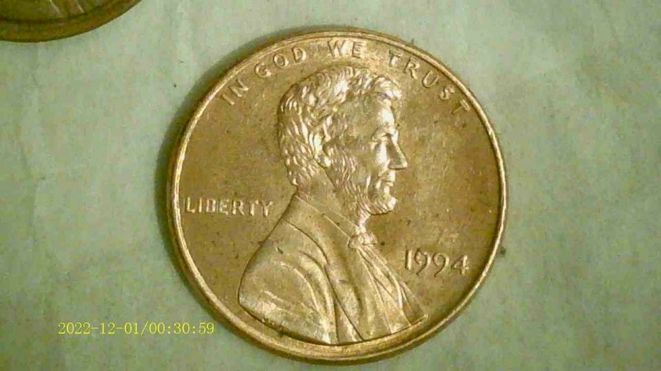 1994 Lincoln Penny SMALL cent DdO