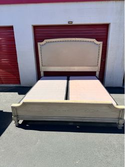 King frame with spring