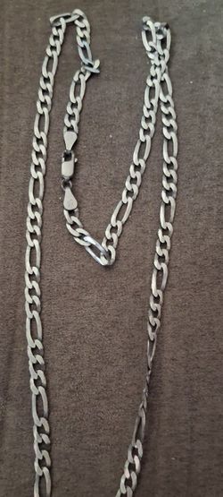 20" Steering silver chain