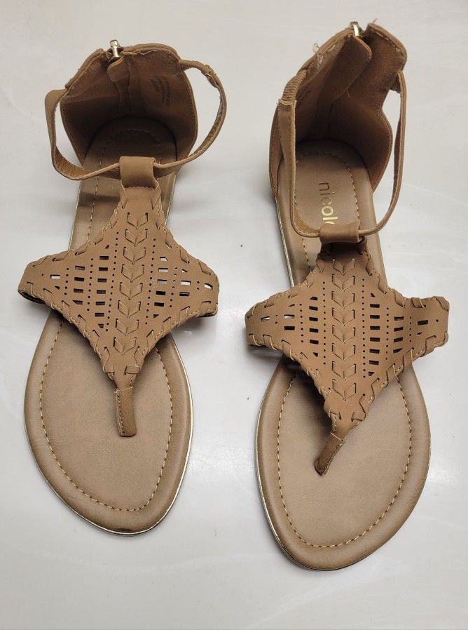Beige Sandals