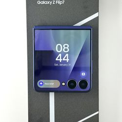 Unlocked/Liberado Blue Shadow Samsung Galaxy Z Flip 7 256GB (All Carriers & Countries)*Para Todas Companias*