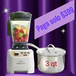 Licuadora Y Olla De 3qt 