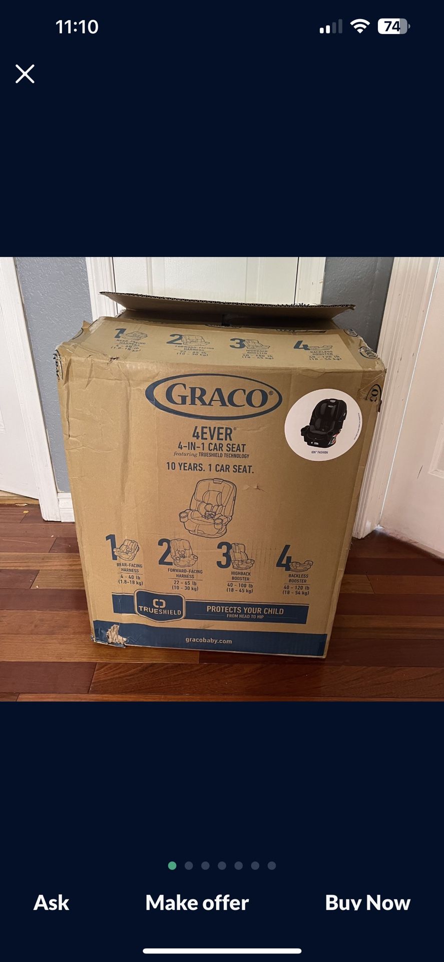 Graco 4-1 Car Seat 