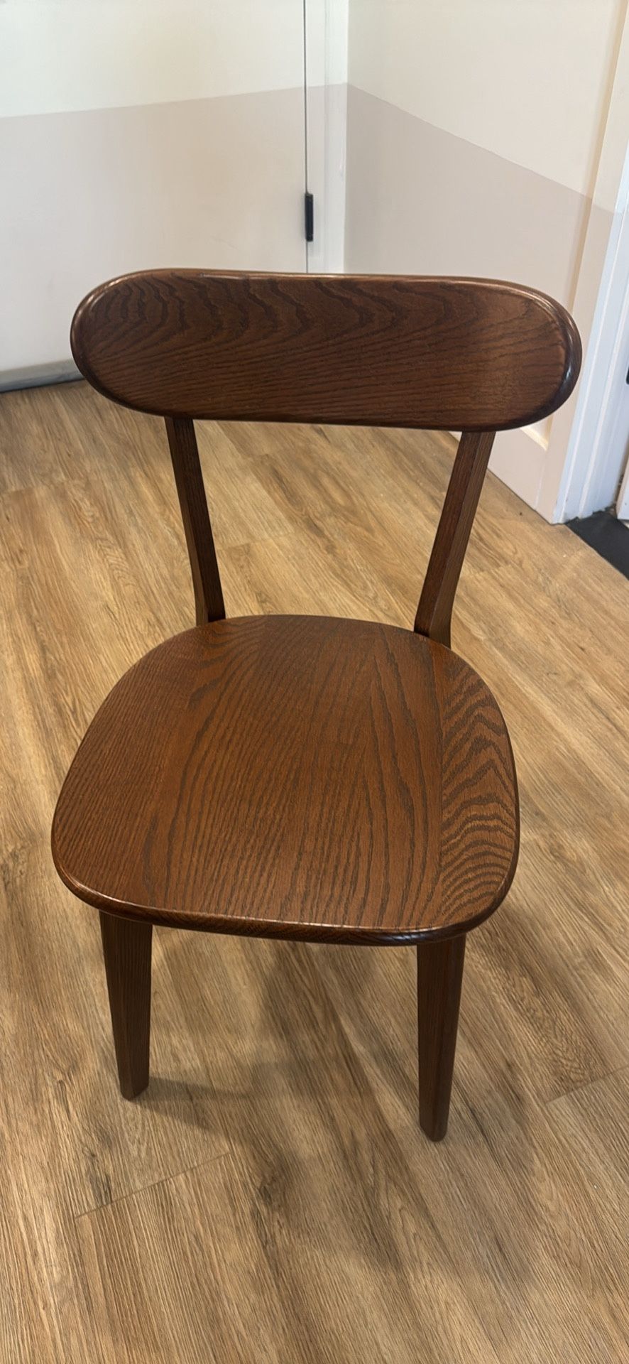 NEW Midcentury modern wood chair