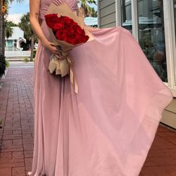 Size Small David Bridals Bridesmaid Dress 
