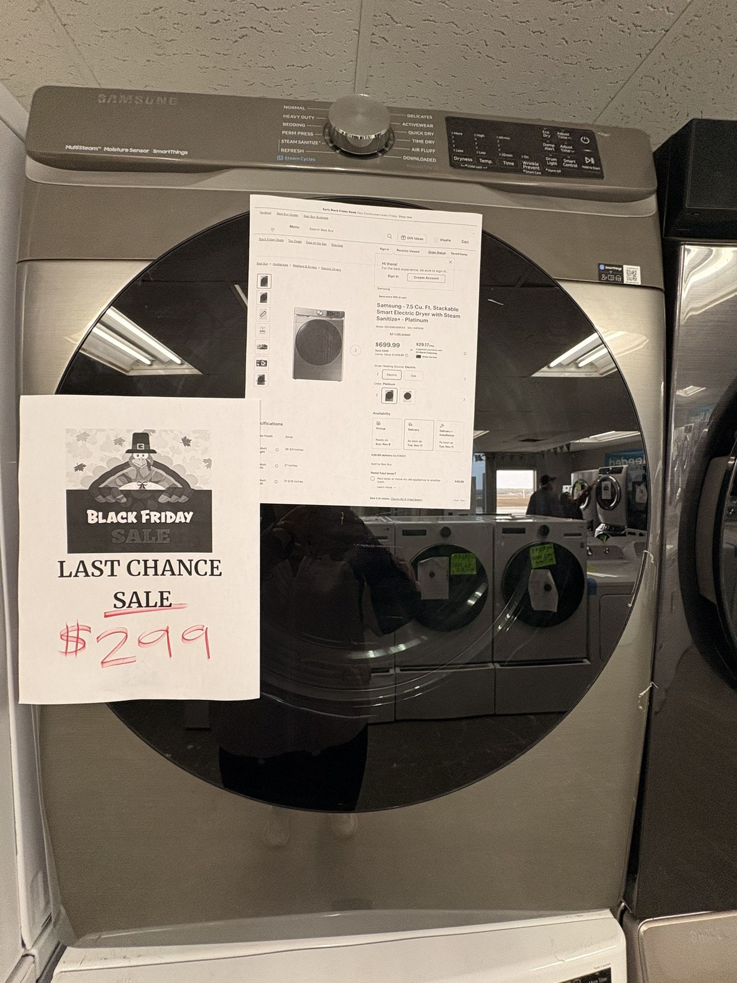 Samsung Electric Dryer 