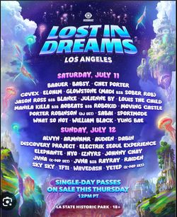Selling 2 day VIP Lost in Dreams 200$