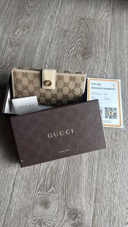 Gucci GG canvas Wallet