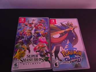 Pokemom sword and super smash bros ultimate