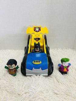 Fisher Price Little People Batman And Batmobile 