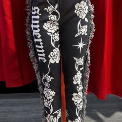 Black Supreme Pants $45