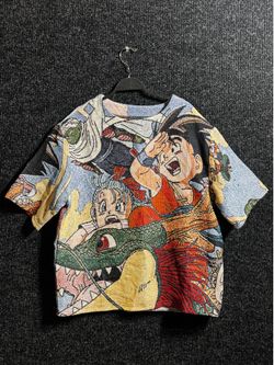 Anime. Goku. Tapestry shirt LARGE SIZE