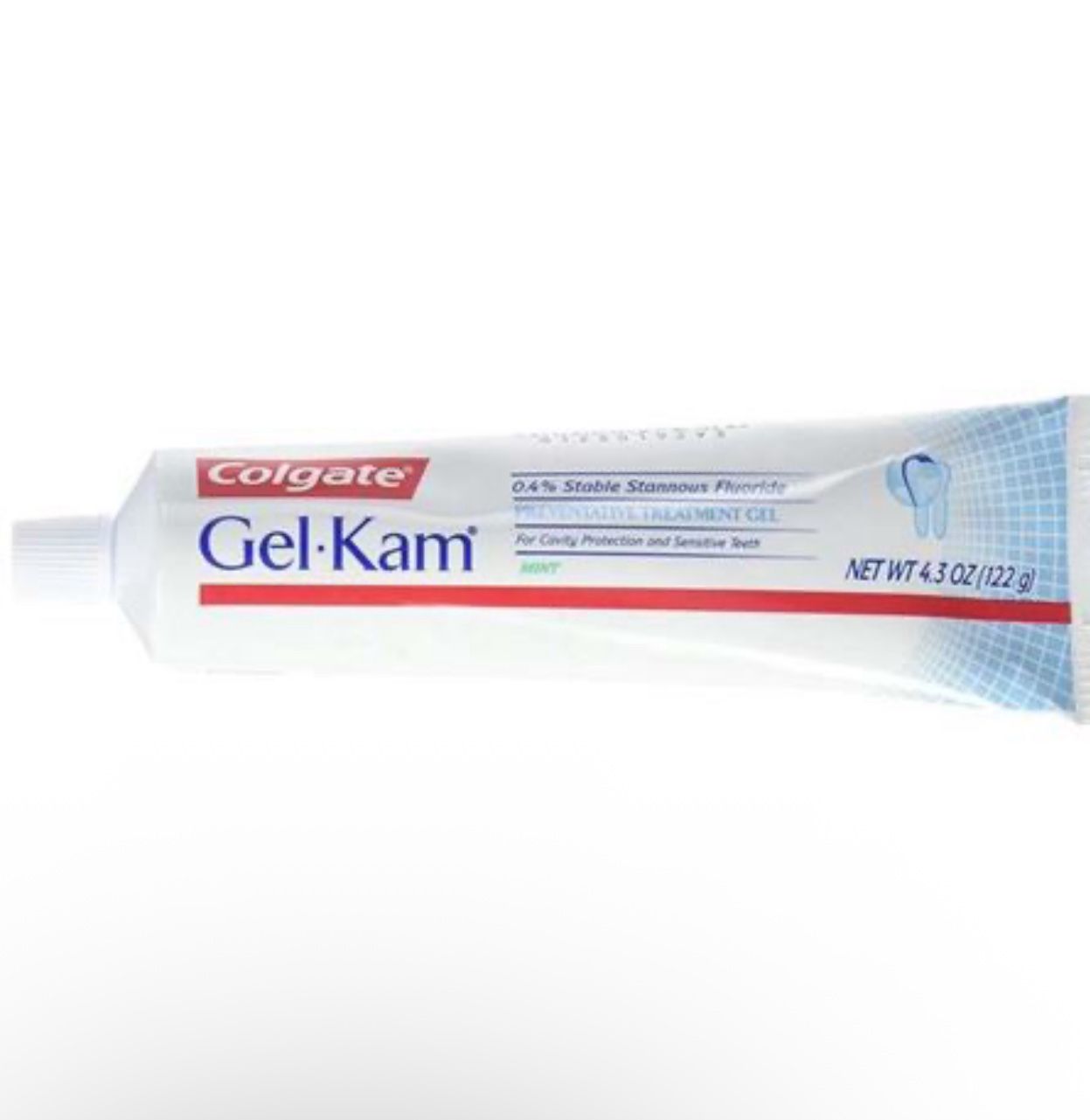 Colgate Gel-Kam Fluoride Treatment Gel Mint Flavor 4.30oz Tube EXP:2/26