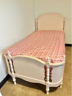 Pottery Barn Twin Bed and Dresser