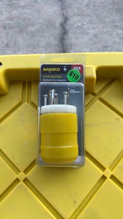 Marinco Locking Plug Replacement 30 Amp
