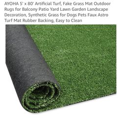 artificial turf