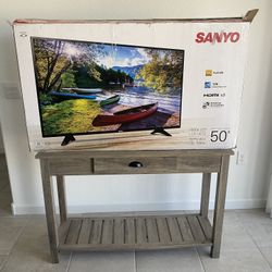 50inch Sanyo TV LCD HD With Stand