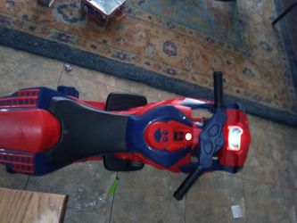 Spidey motorcycle