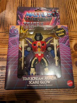 MOTU x Tranformers Starscream Armor Scare Glow