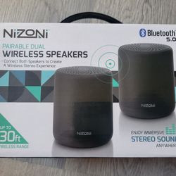 Nizoni Wireless Speakers 