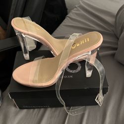 Brand New Clear Heels 