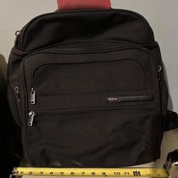 Tumi Alpha Backpack #26178D4 Business Class Brief Pack Nylon Ballistic Black