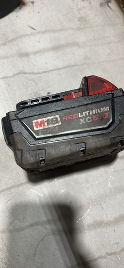 Milwaukee m18 5.0 battery