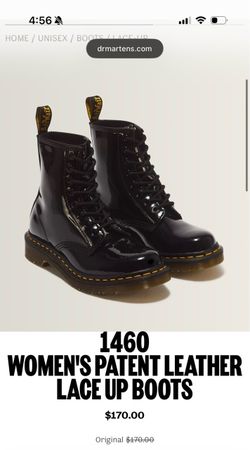 New patent leather Dr. Martens - women’s 9