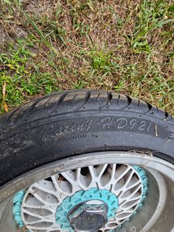 BBS rims and tires