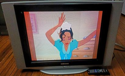 27" CRT TV SlimFit Retro Gaming color television model 2006