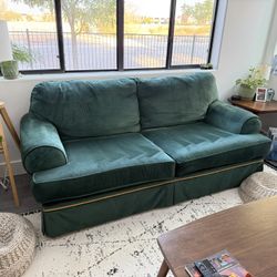 Emerald Green Couch