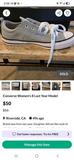 Converse Women's 8 Last Year Model