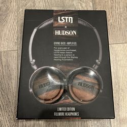 LSTN X Hudson headphone