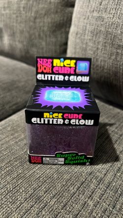NICE CUBE GLITTER & GLOW PURPLE