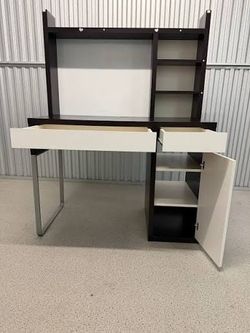 Ikea Micke Desk with shelves