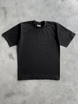 Vintage 90s Blank Black Short Sleeve Tee - L