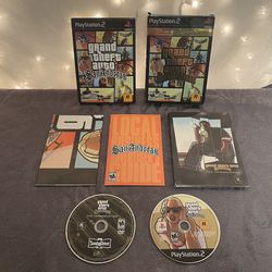 Grand Theft Auto: San Andreas Special Edition (Sony PlayStation 2, 2005) PS2 CIB