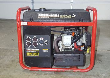 Porter Cable 5,500 Watts Gas Generator