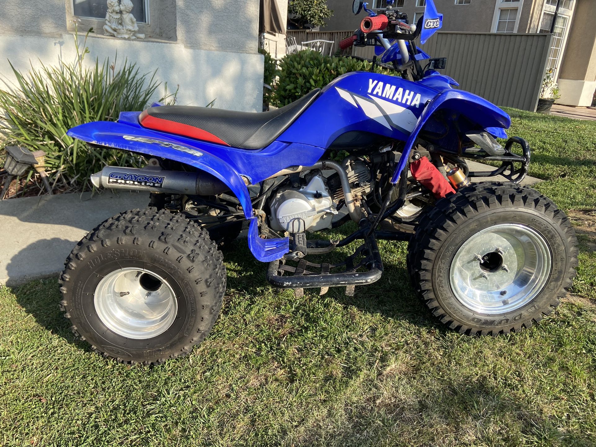 2002 Yamaha Raptor 80cc