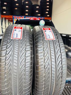 Two 2οΈβ£ semi New π Tires π 225/65R17β General Reliatrek β