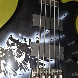 Schecter Custom Studio 5 Stilletto Electric Bass Guitar