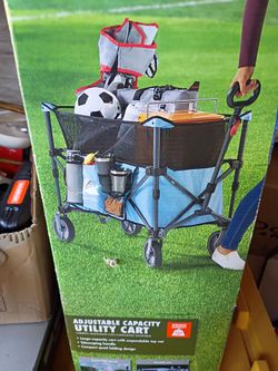 Ozarktrail outdoor wagon fold up style  great for upullit of outside outings