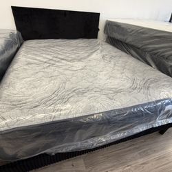 New ✨ 12” Queen Eurotop Mattress – Medium Firm Support ✨ $0 Down, Flexible Payments Available 