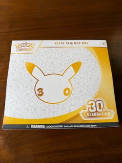 Pokemon 30th Celebration ETB Elite Training Box