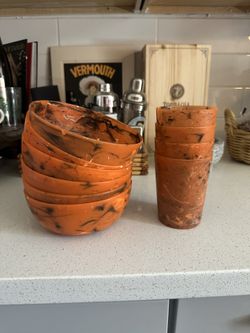 Halloween Bowls And Cups